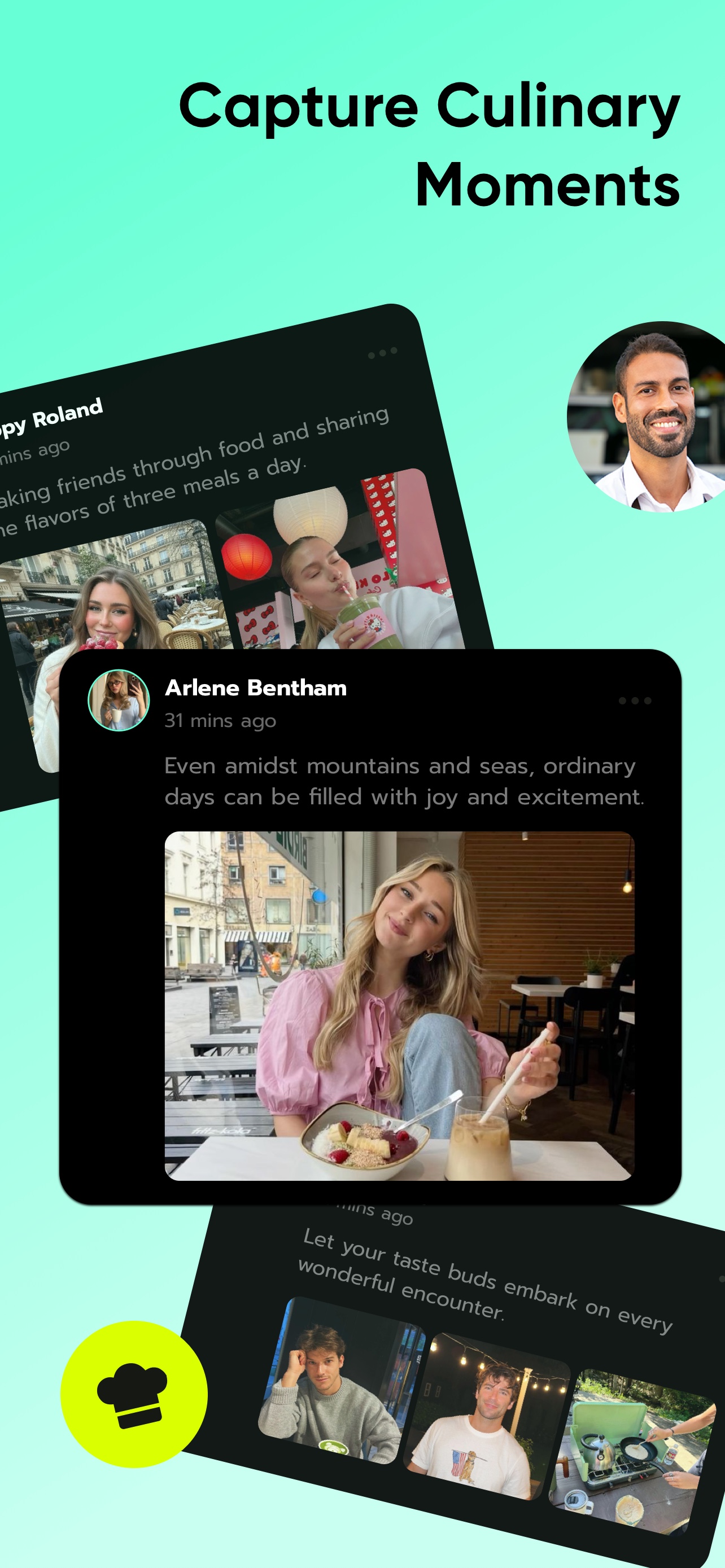 Savor video call screenshot