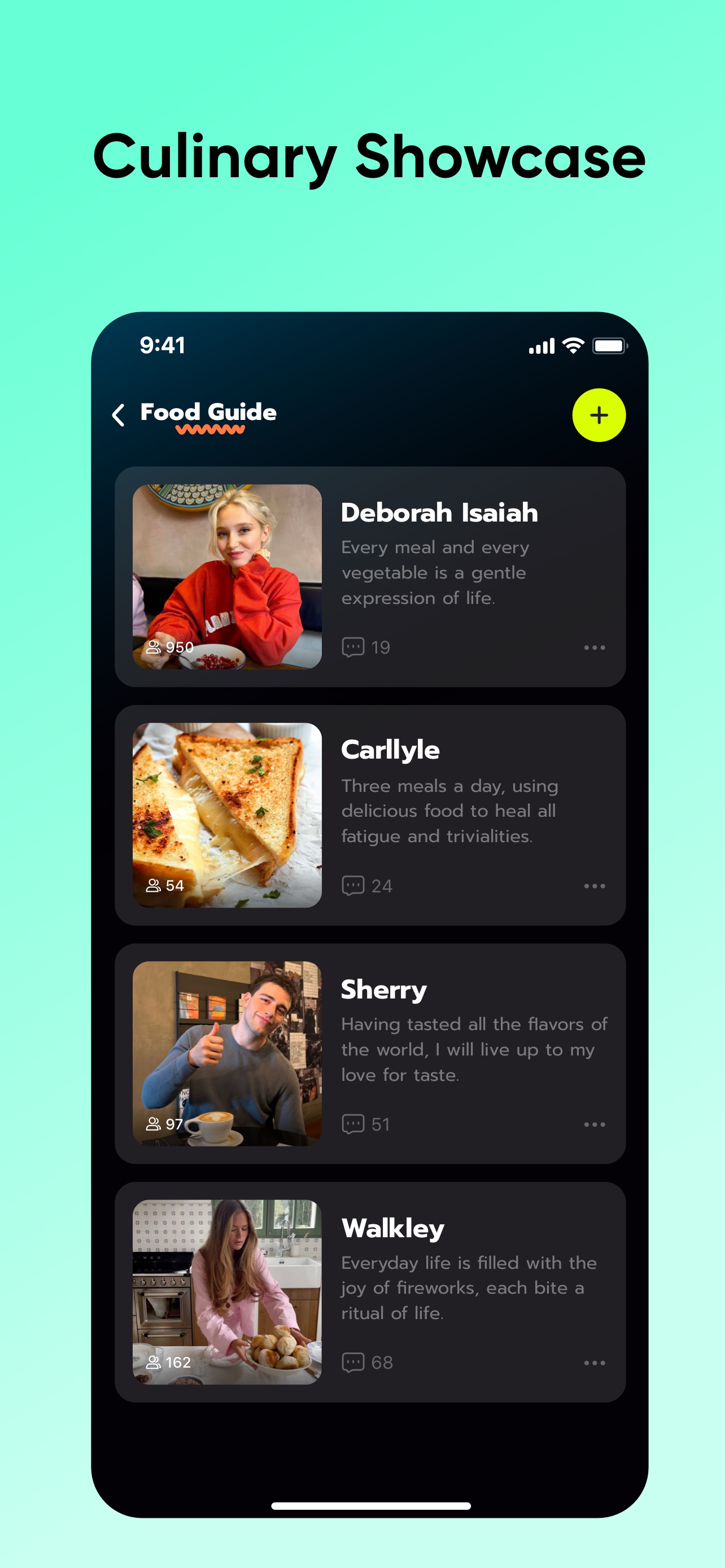 Savor interaction screenshot